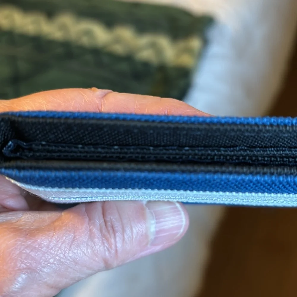 Bifold Unisex Denim Wallet - Picture 6 of 7